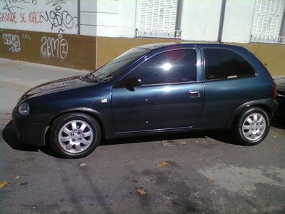 con las llantitas del corsa II